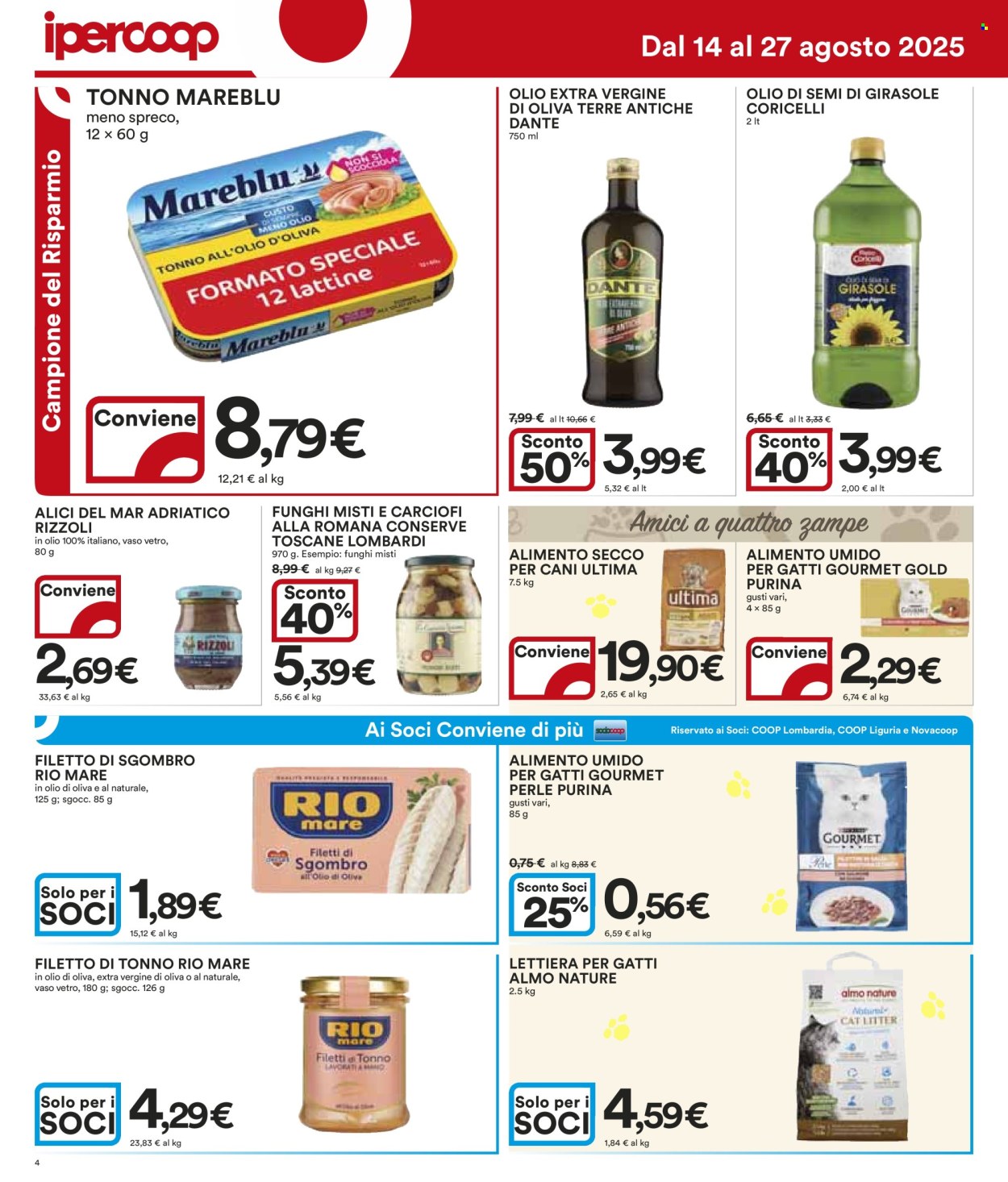 Volantino Coop - 14/8/2025 - 27/8/2025. Pagina 4