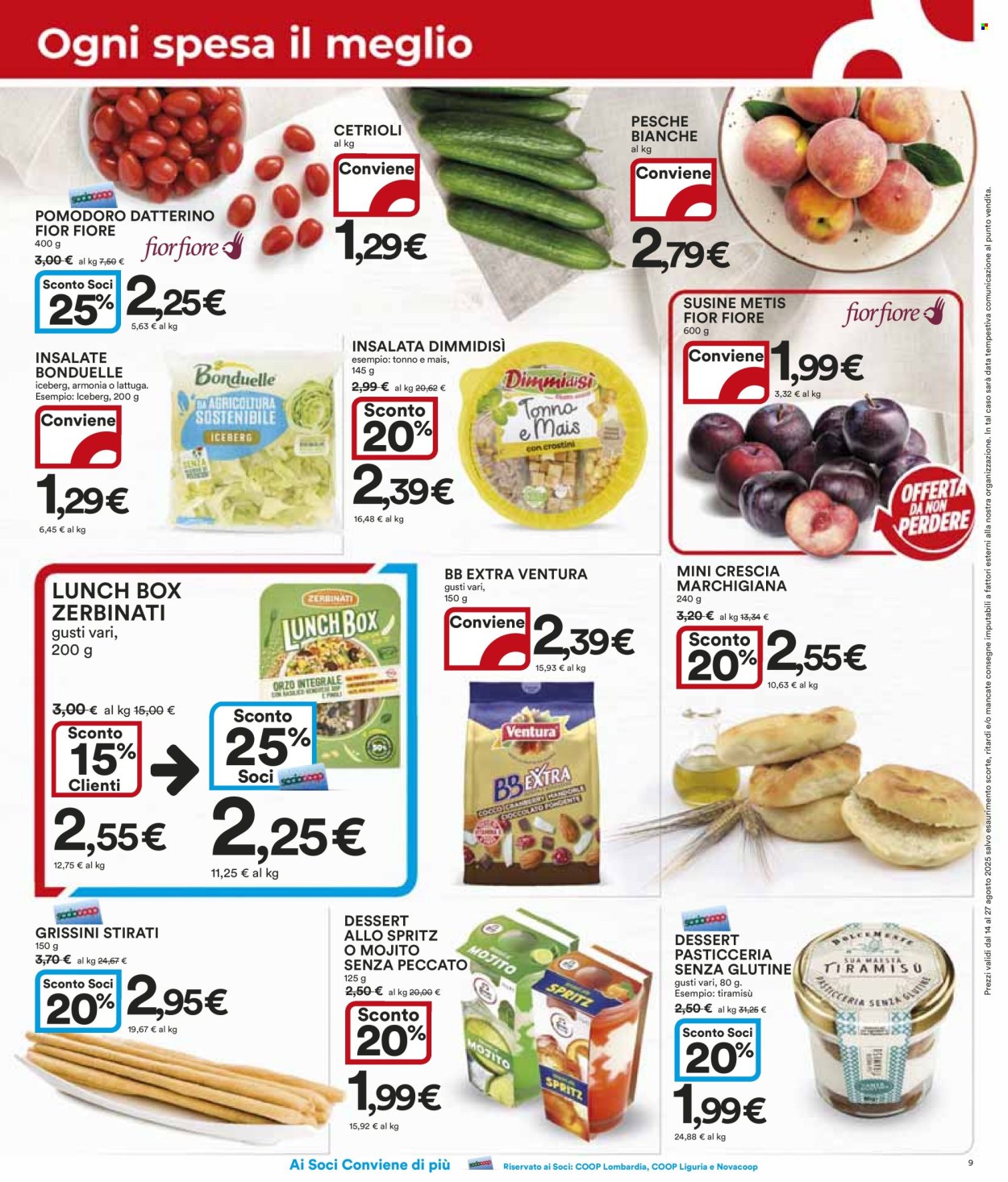 Volantino Coop - 14/8/2025 - 27/8/2025. Pagina 9