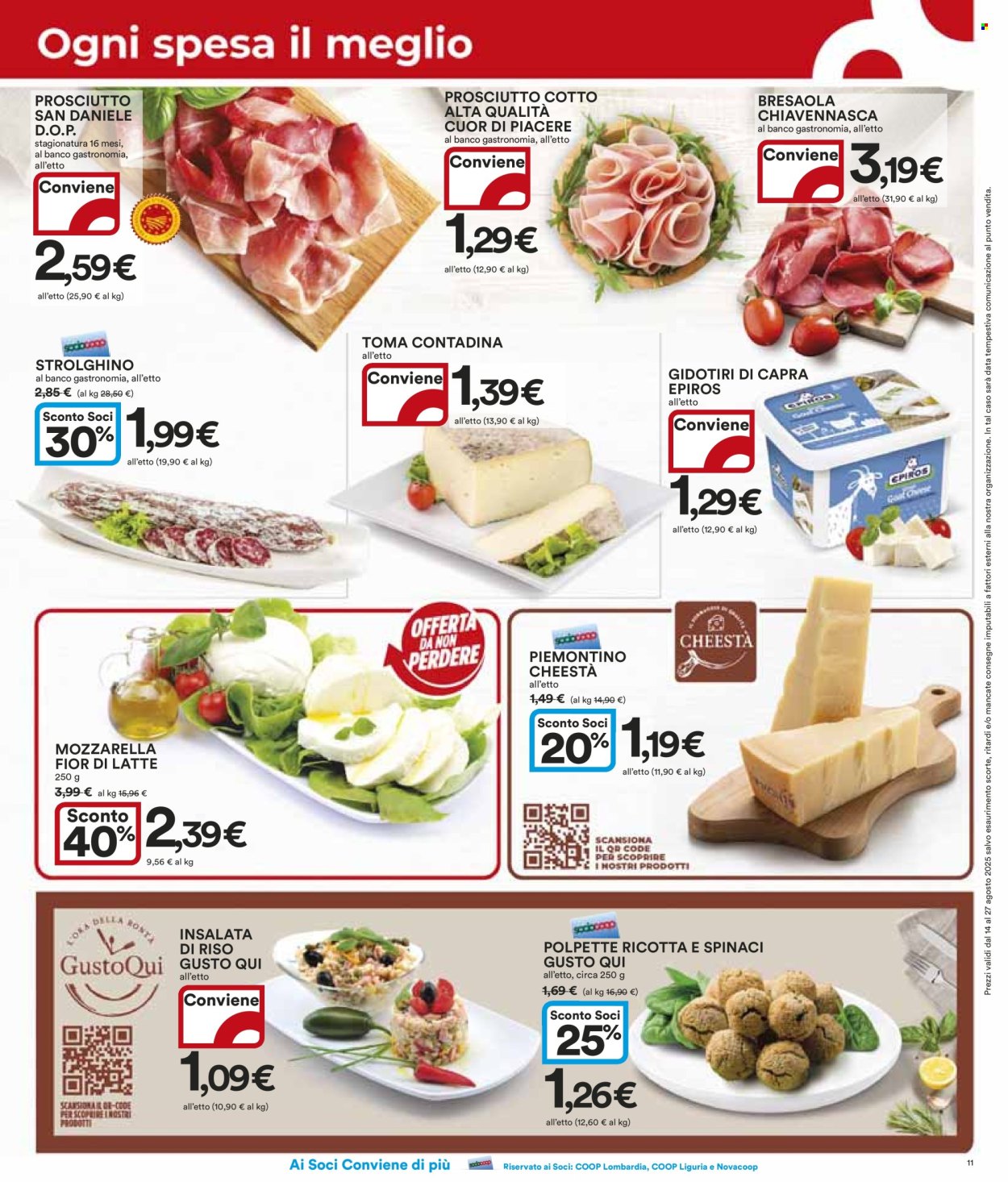 Volantino Coop - 14/8/2025 - 27/8/2025. Pagina 11