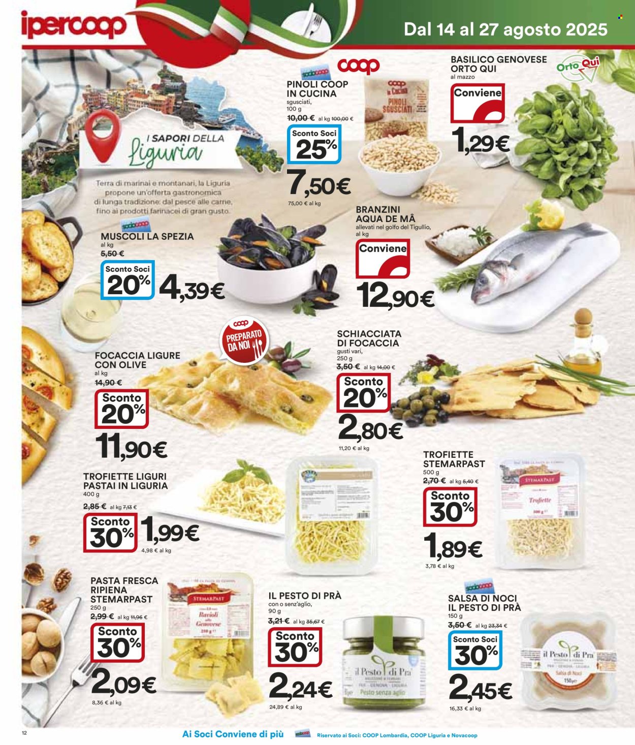 Volantino Coop - 14/8/2025 - 27/8/2025. Pagina 12