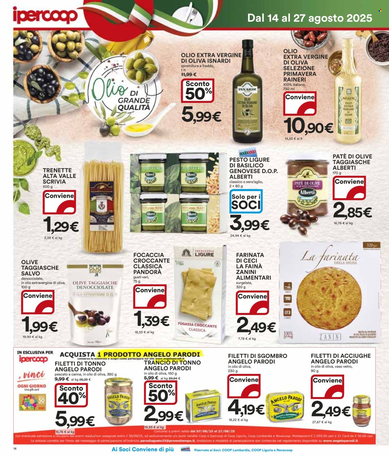 Volantino Coop - 14/8/2025 - 27/8/2025. Pagina 14