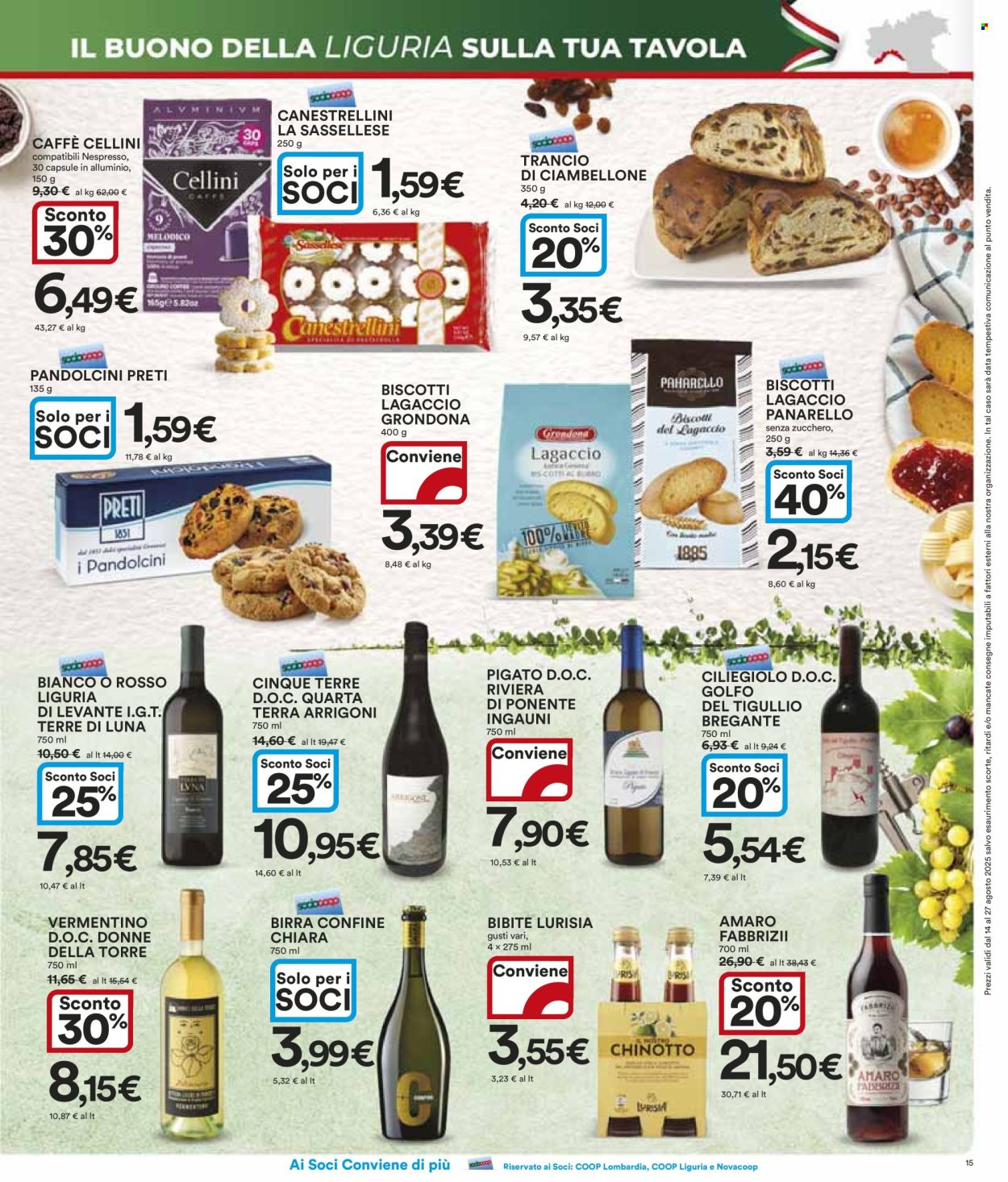Volantino Coop - 14/8/2025 - 27/8/2025. Pagina 15