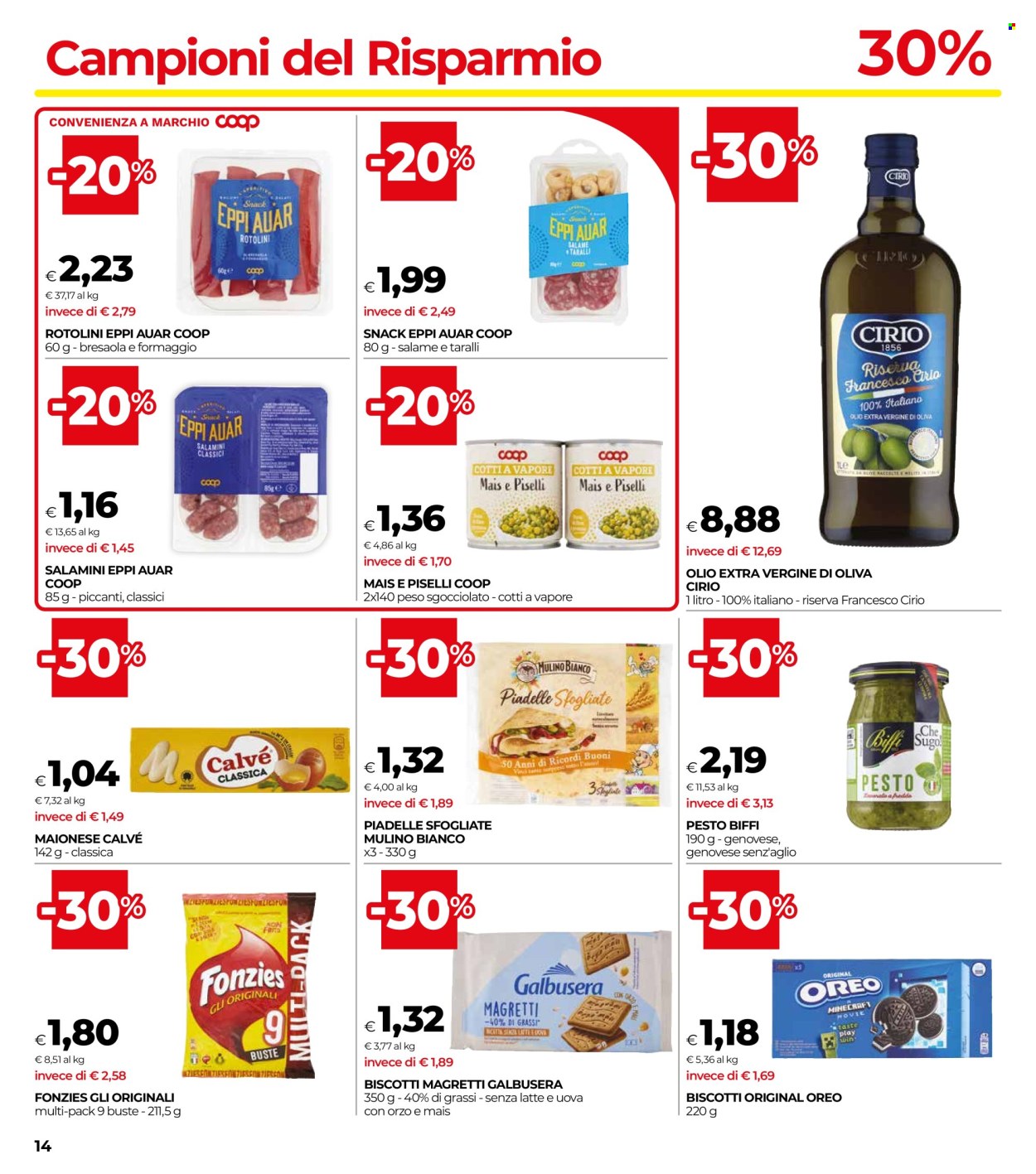 Volantino Coop - 14/8/2025 - 27/8/2025. Pagina 14