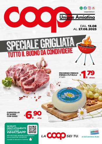 Volantino Coop - 13/8/2025 - 27/8/2025.