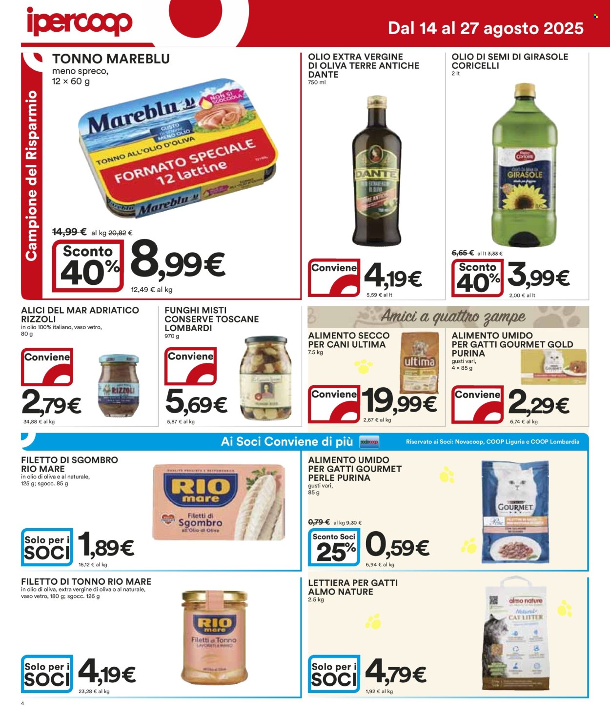 Volantino Coop - 14/8/2025 - 27/8/2025. Pagina 4