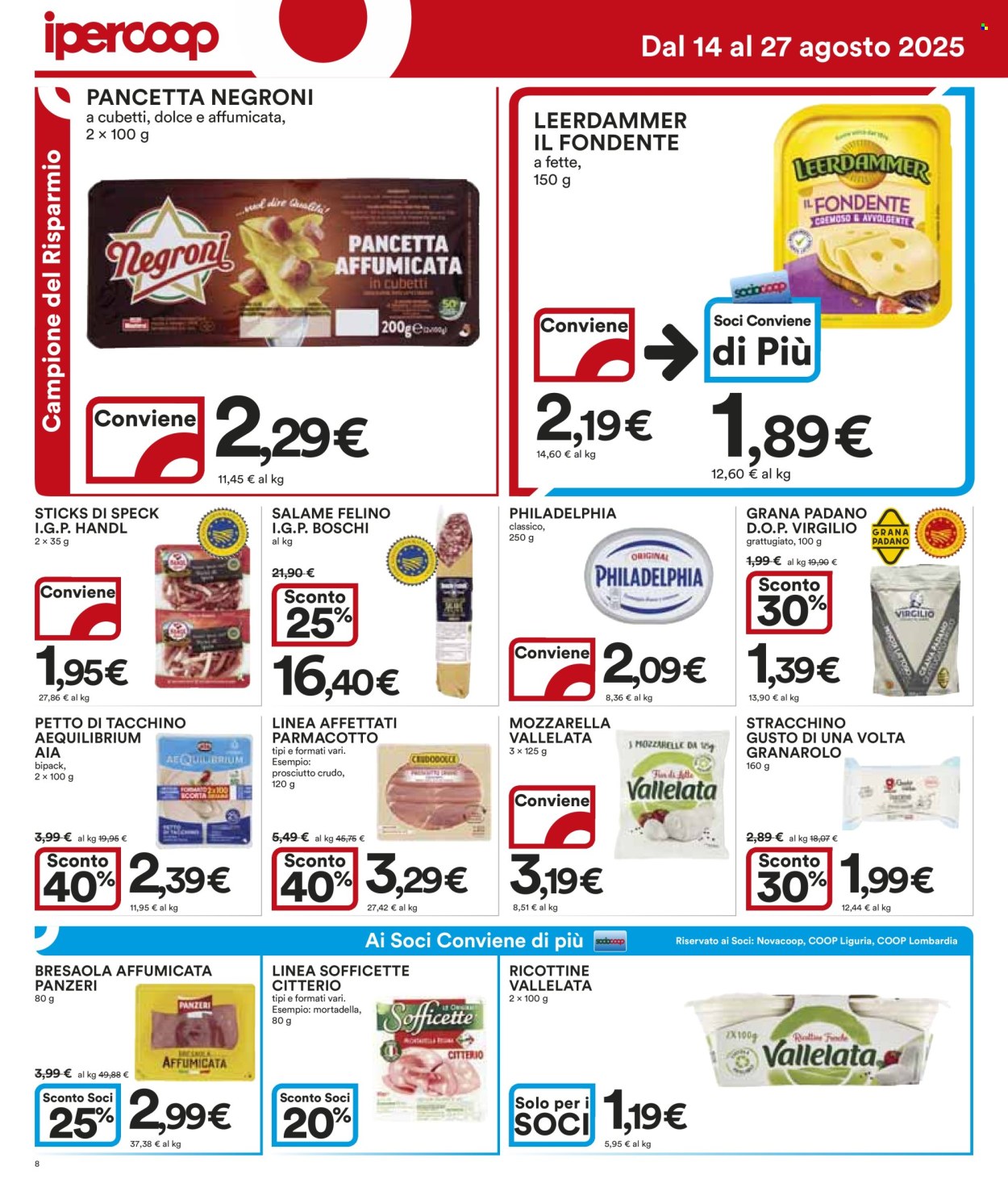Volantino Coop - 14/8/2025 - 27/8/2025. Pagina 8