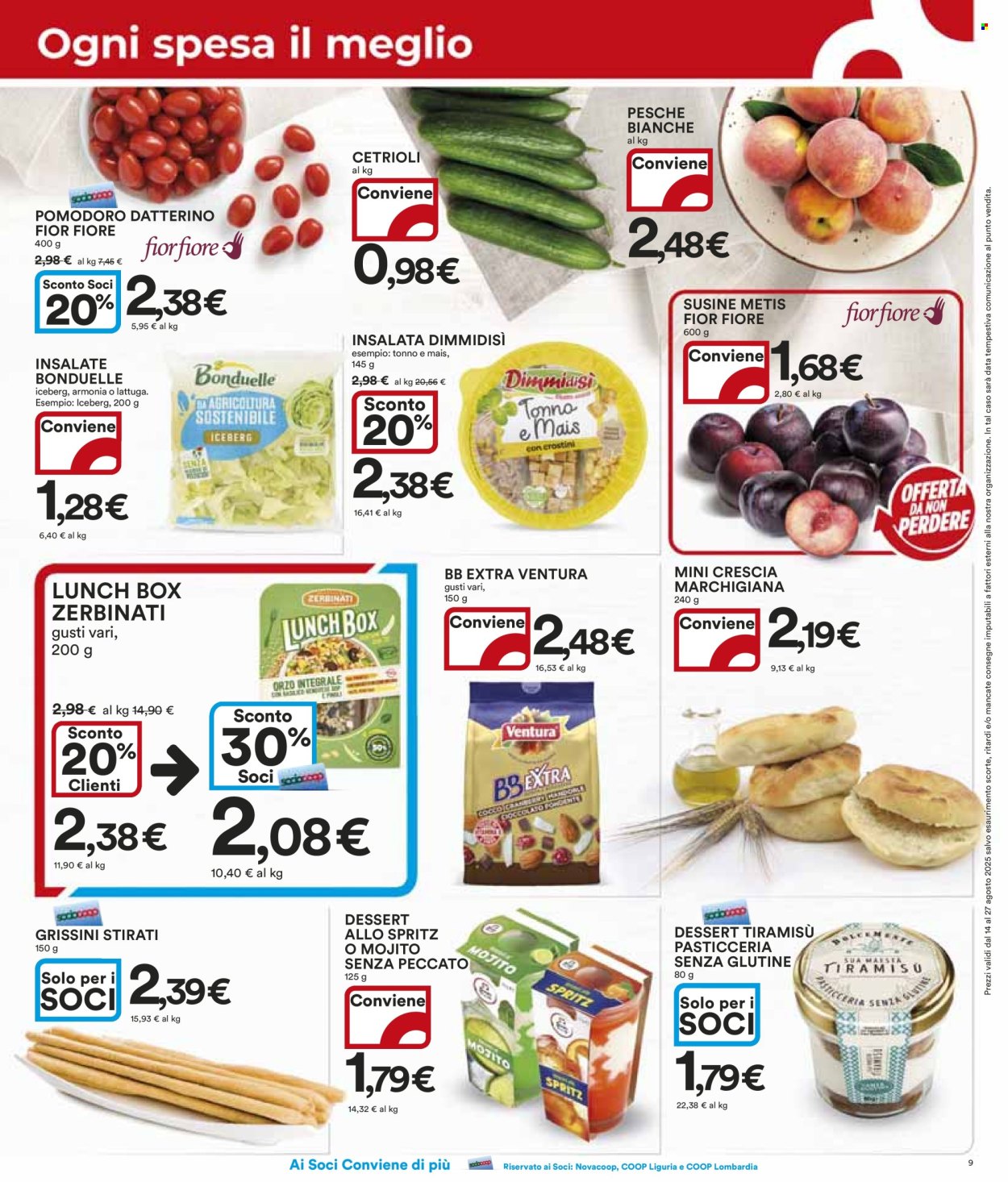 Volantino Coop - 14/8/2025 - 27/8/2025. Pagina 9