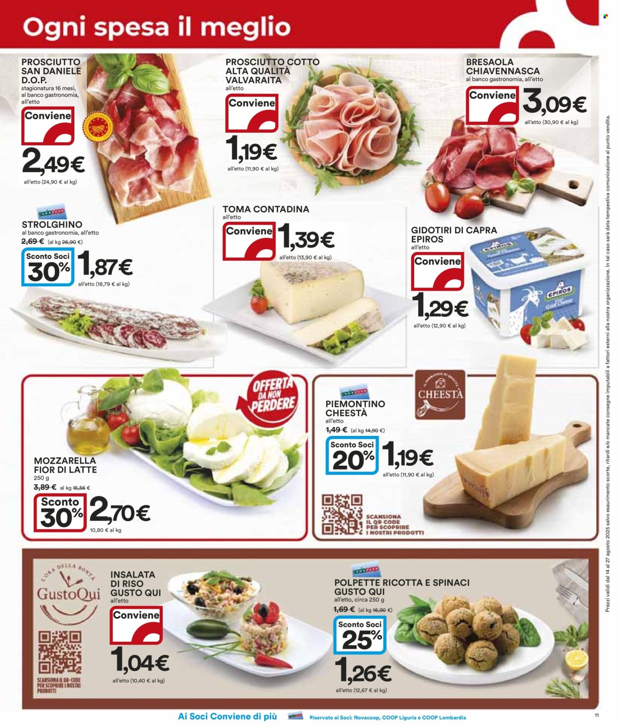 Volantino Coop - 14/8/2025 - 27/8/2025. Pagina 11