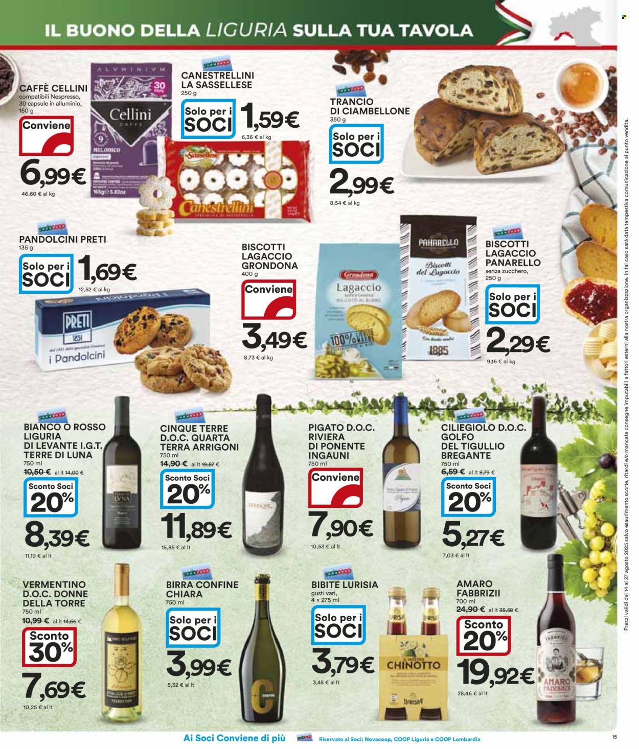 Volantino Coop - 14/8/2025 - 27/8/2025. Pagina 15