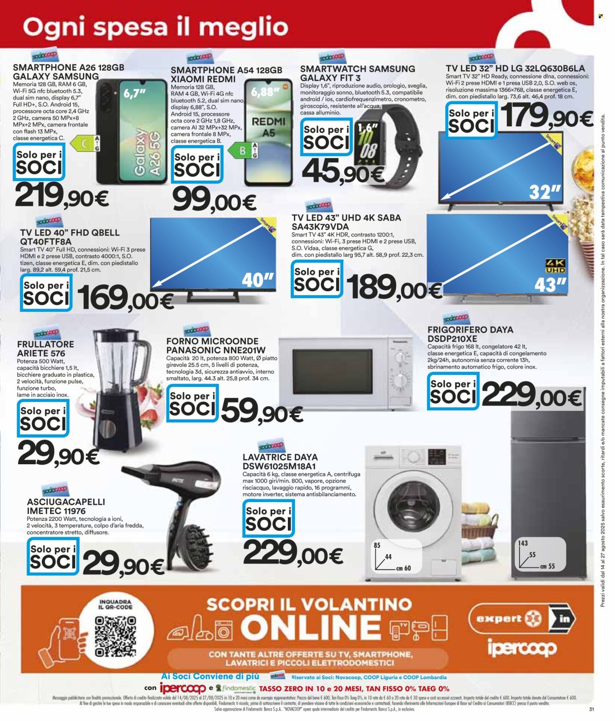 Volantino Coop - 14/8/2025 - 27/8/2025. Pagina 31