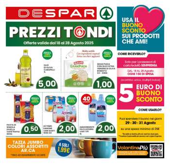 Volantino Despar - 18/8/2025 - 28/8/2025.