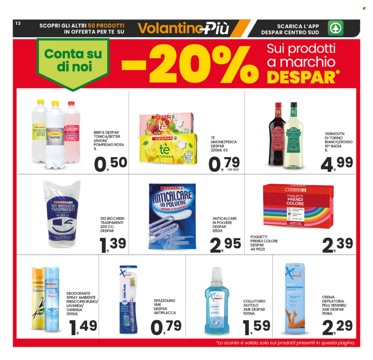 Volantino Despar - 18/8/2025 - 28/8/2025. Pagina 13