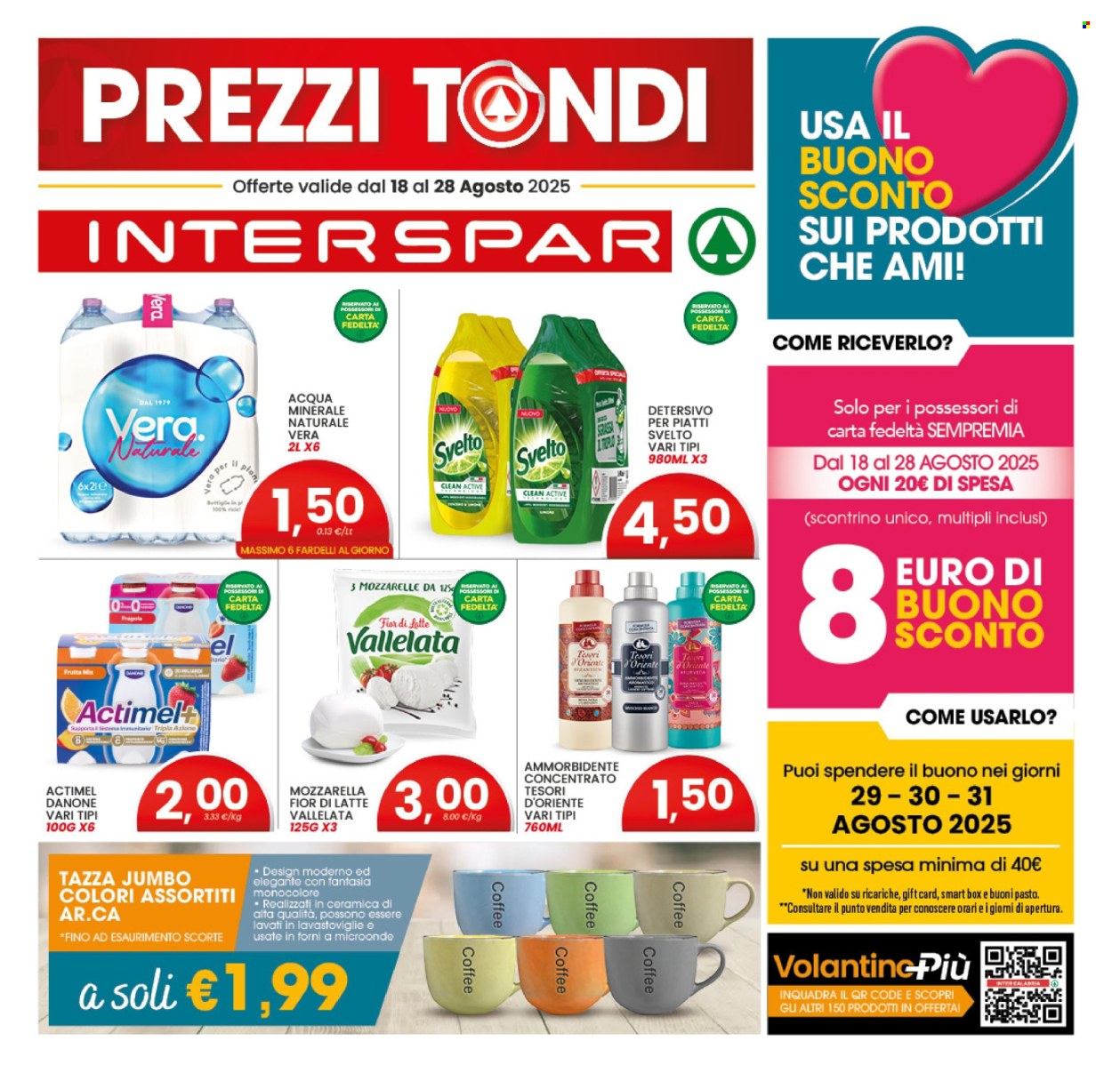 Volantino Interspar - 18/8/2025 - 28/8/2025. Pagina 1