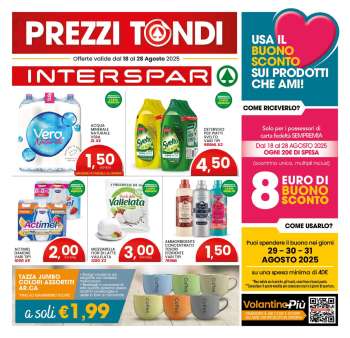 Volantino Interspar - 18/8/2025 - 28/8/2025.