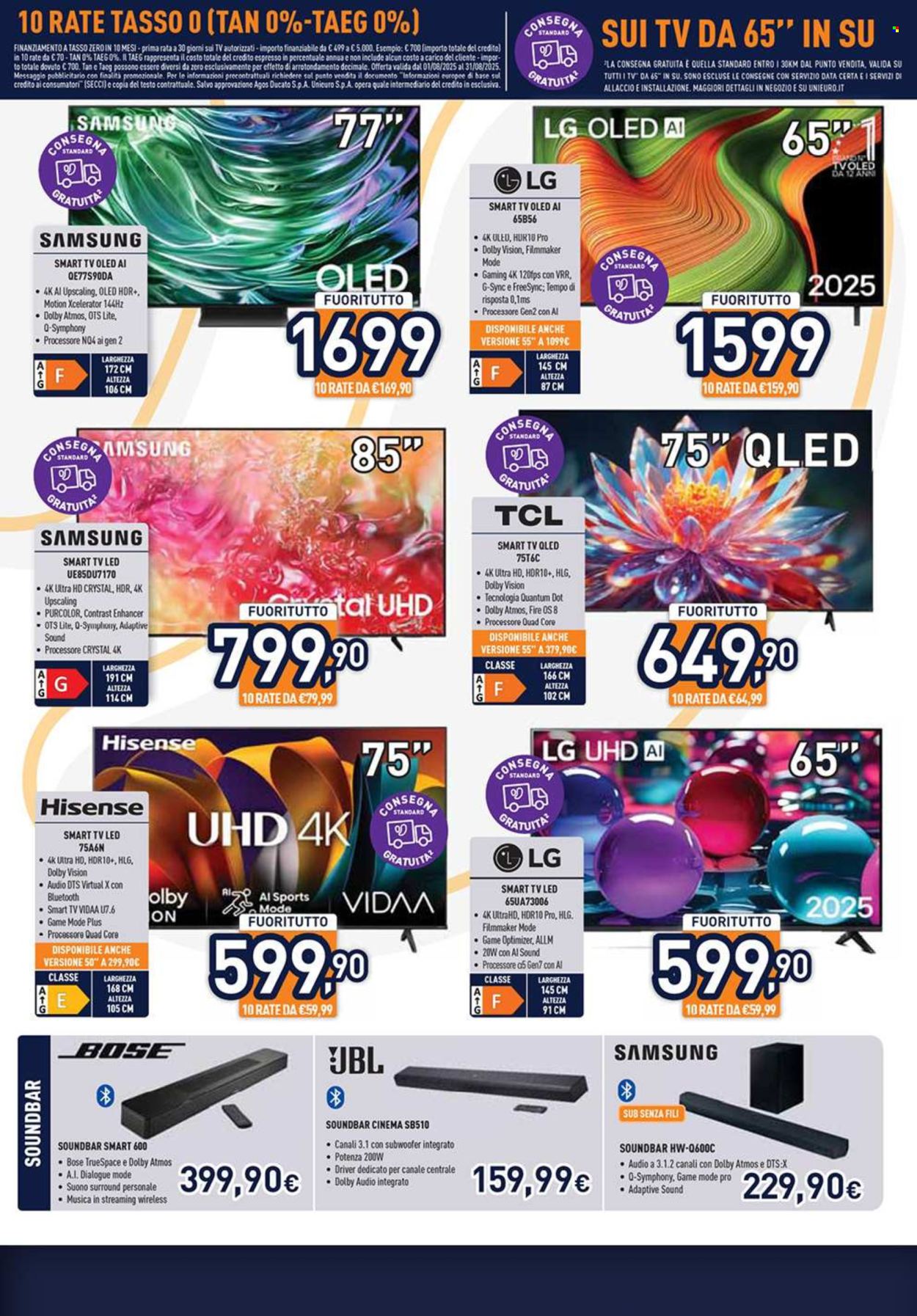 Volantino Unieuro - 14/8/2025 - 21/8/2025. Pagina 2
