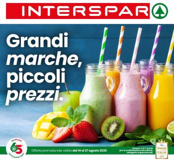 Volantino Interspar - 14/8/2025 - 27/8/2025.