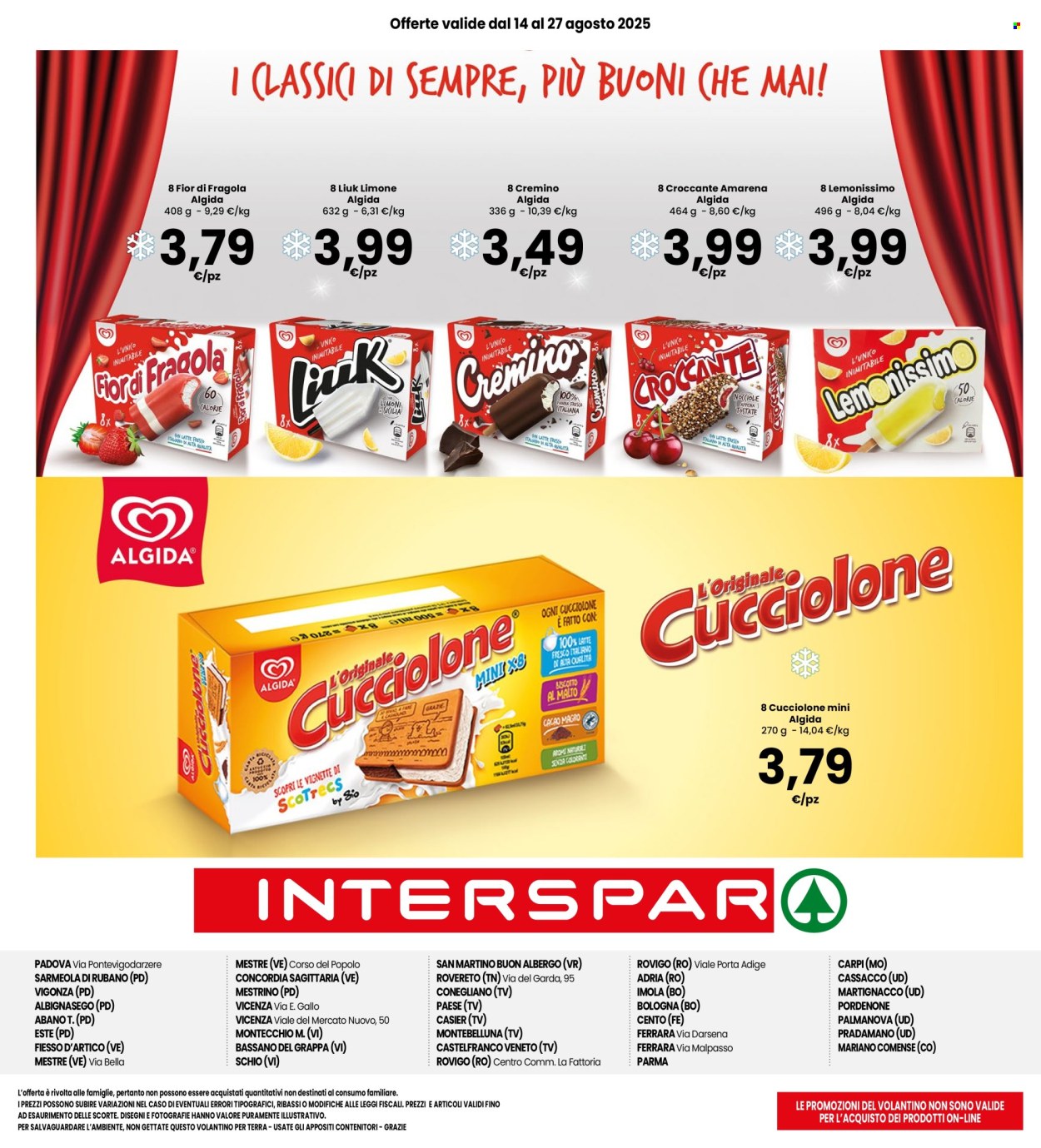 Volantino Interspar - 14/8/2025 - 27/8/2025. Pagina 4