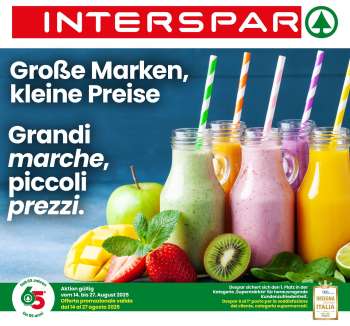 Volantino Interspar - 14/8/2025 - 27/8/2025.