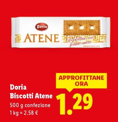 DORIA Biscotti Atene