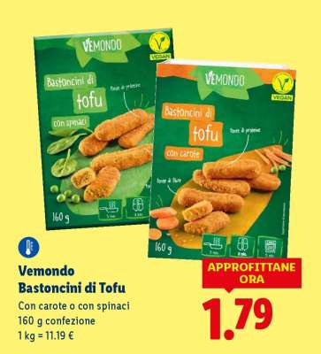 Vemondo Bastoncini di Tofu