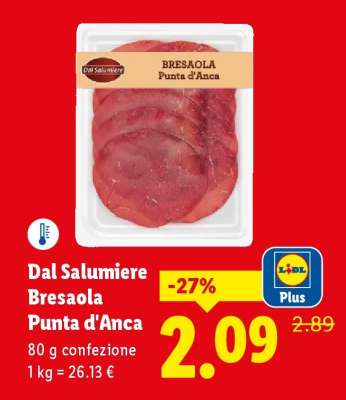 Dal Salumiere Bresaola Punta d'Anca