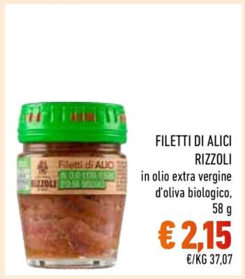Filetti di Alici Rizzoli