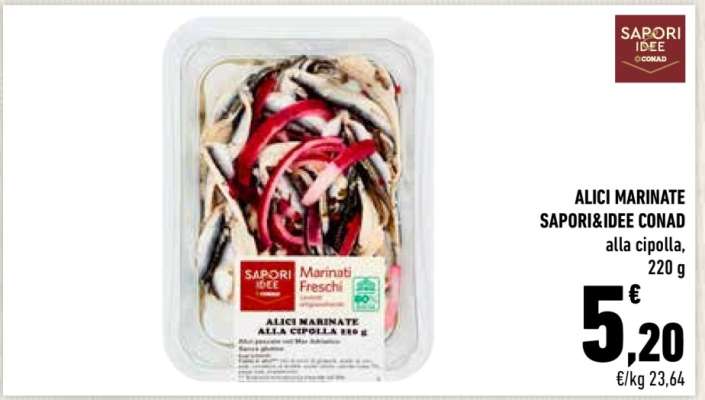 ALICI MARINATE SAPORI&IDEE CONAD