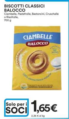 Biscotti Classici Balocco