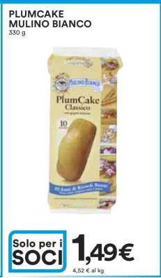 Plumcake Mulino Bianco