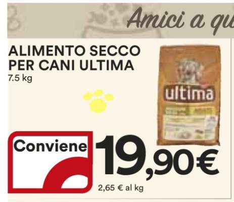 Alimento secco per cani Ultima
