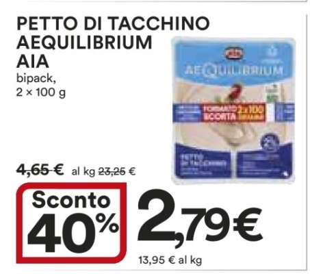 PETTO DI TACCHINO AEQUILIBRIUM AIA