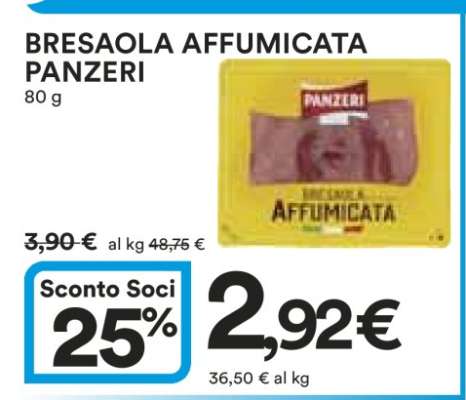 Bresaola Affumicata Panzeri