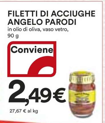 Filetti di Acciughe Angelo Parodi