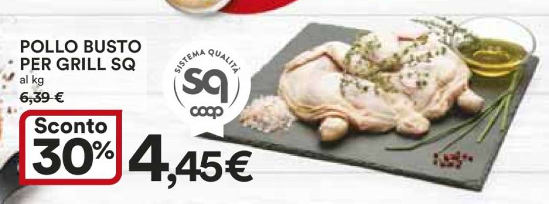 POLLO BUSTO PER GRILL SQ