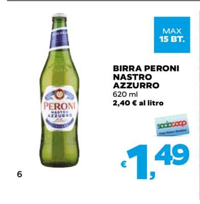 Birra Peroni Nastro Azzurro