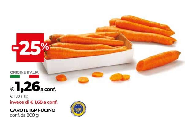 CAROTE IGP FUCINO