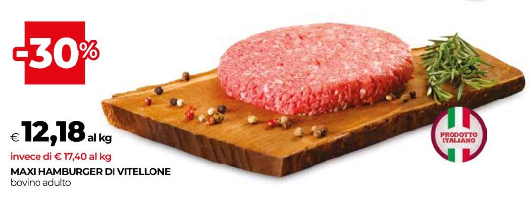 MAXI HAMBURGER DI VITELLONE
