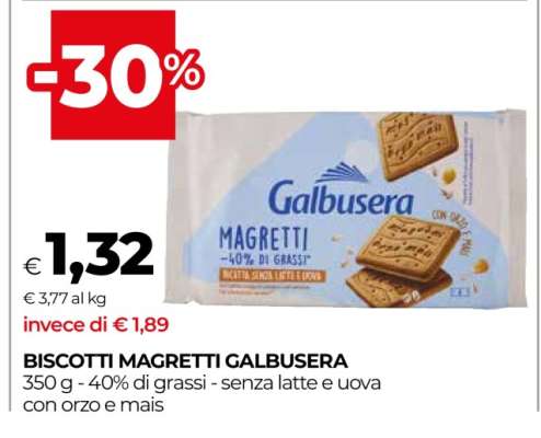 Biscotti Magretti Galbusera