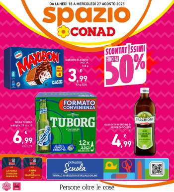Volantino Spazio Conad - 18/8/2025 - 27/8/2025.