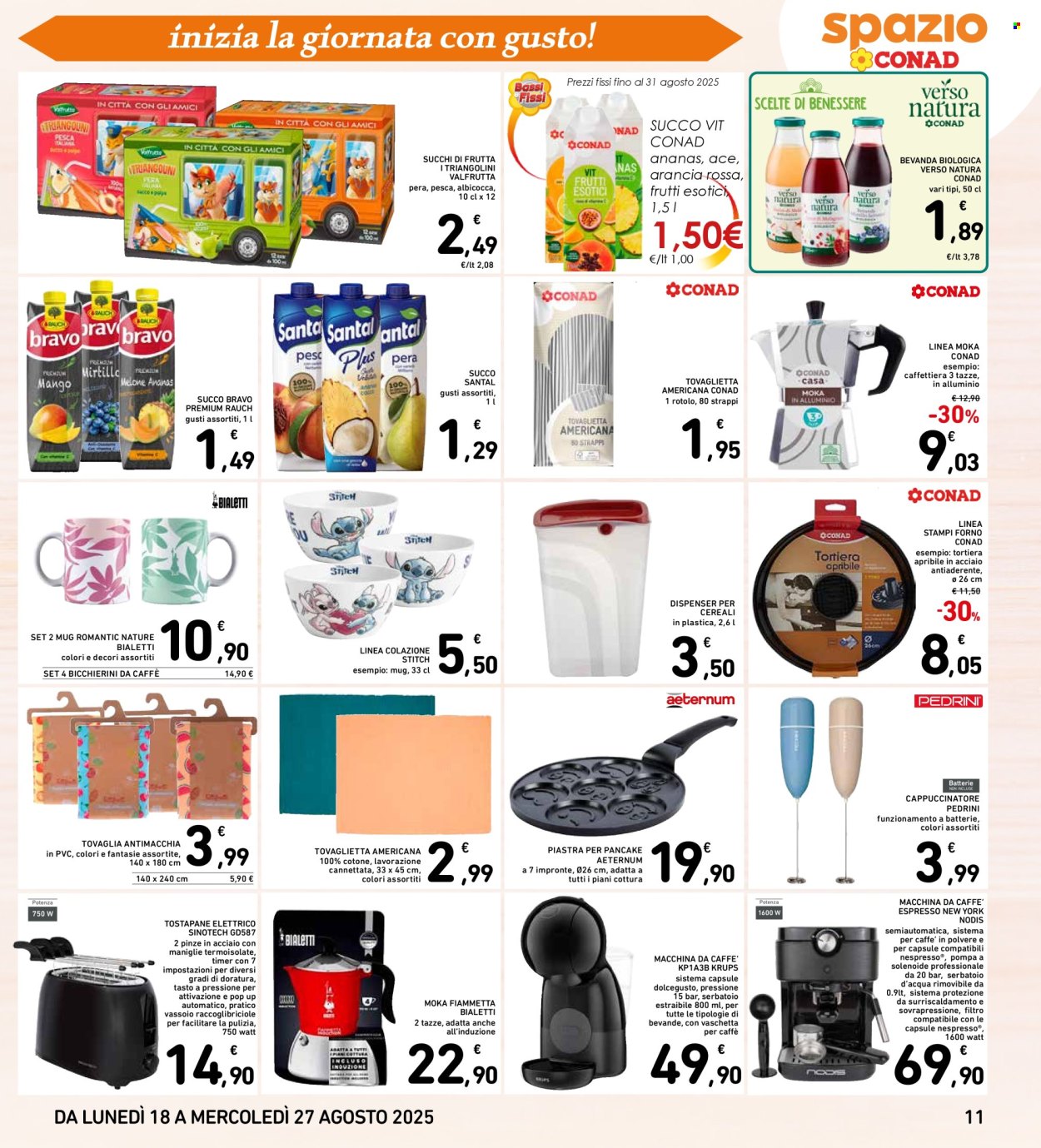 Volantino Spazio Conad - 18/8/2025 - 27/8/2025. Pagina 11
