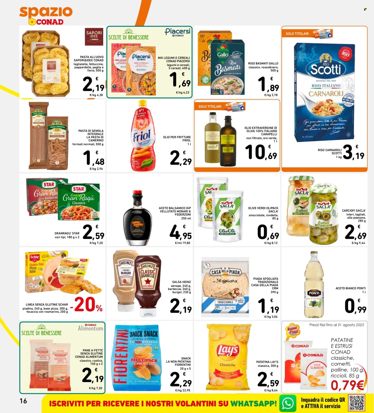 Volantino Spazio Conad - 18/8/2025 - 27/8/2025. Pagina 16