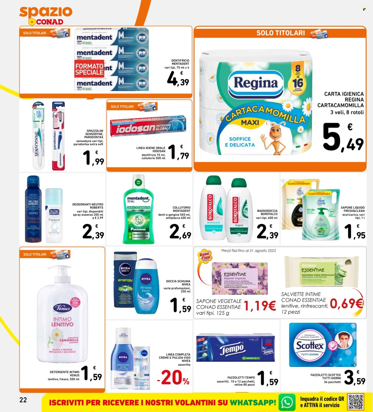Volantino Spazio Conad - 18/8/2025 - 27/8/2025. Pagina 22