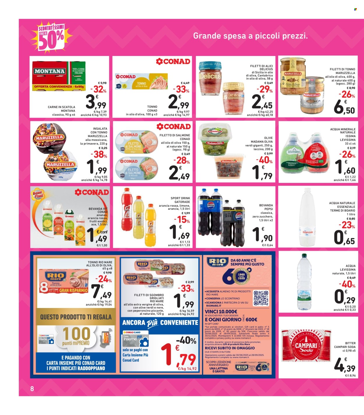Volantino Spazio Conad - 22/8/2025 - 4/9/2025. Pagina 8