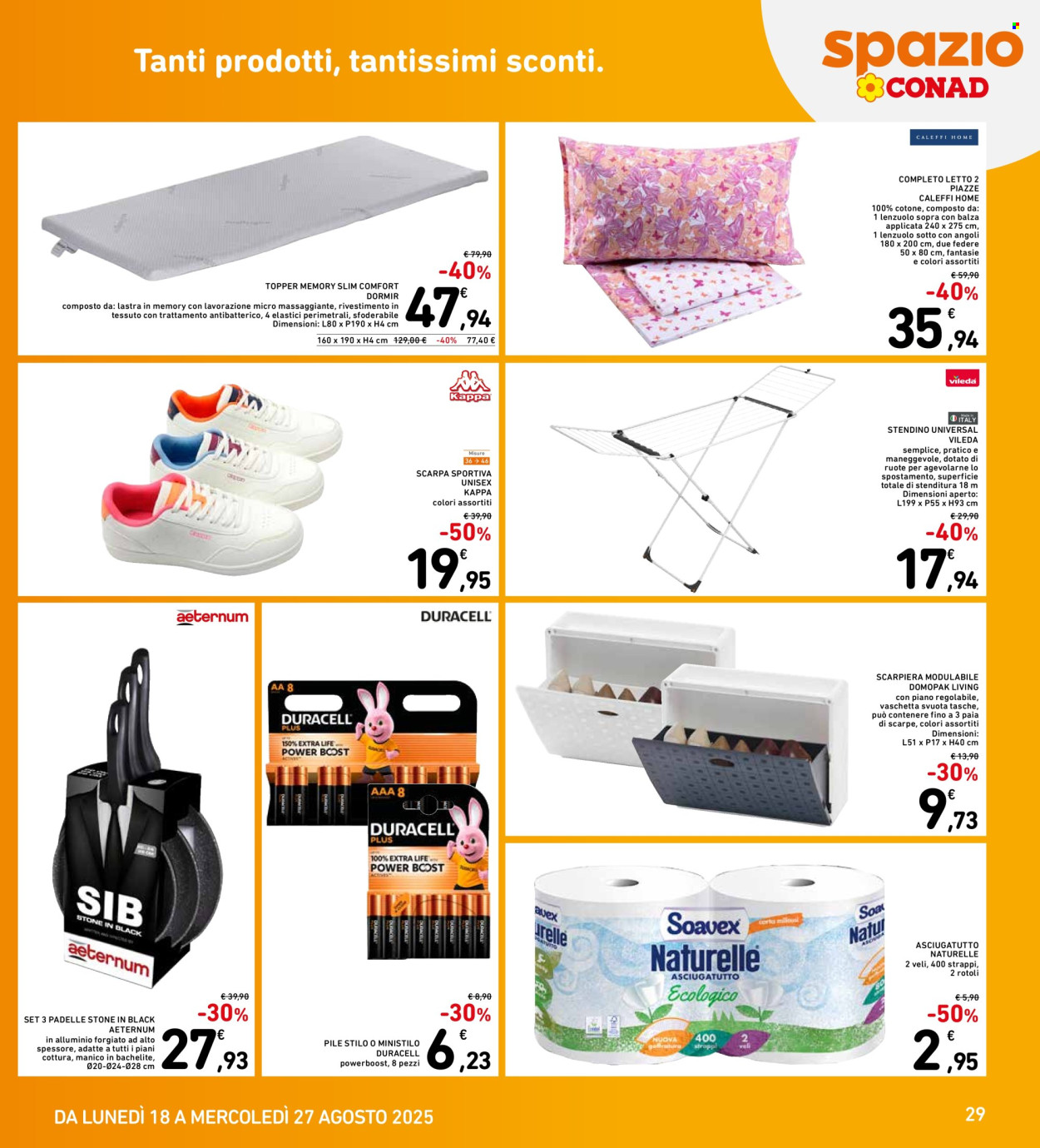 Volantino Spazio Conad - 18/8/2025 - 27/8/2025. Pagina 29