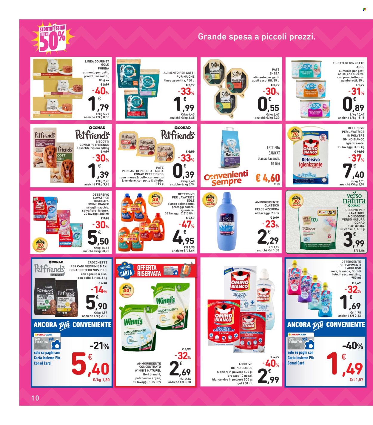 Volantino Spazio Conad - 22/8/2025 - 4/9/2025. Pagina 10