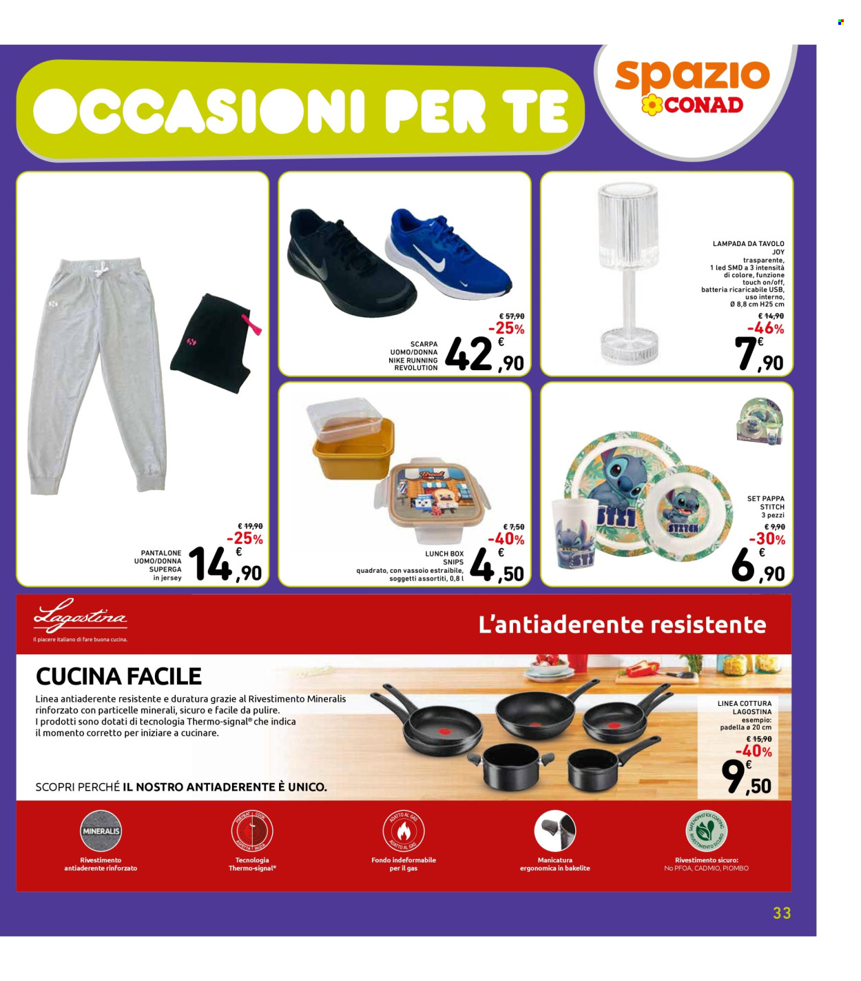 Volantino Spazio Conad - 22/8/2025 - 4/9/2025. Pagina 33