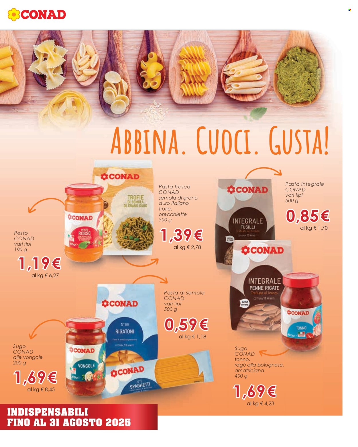 Volantino Conad - 20/8/2025 - 26/8/2025. Pagina 5