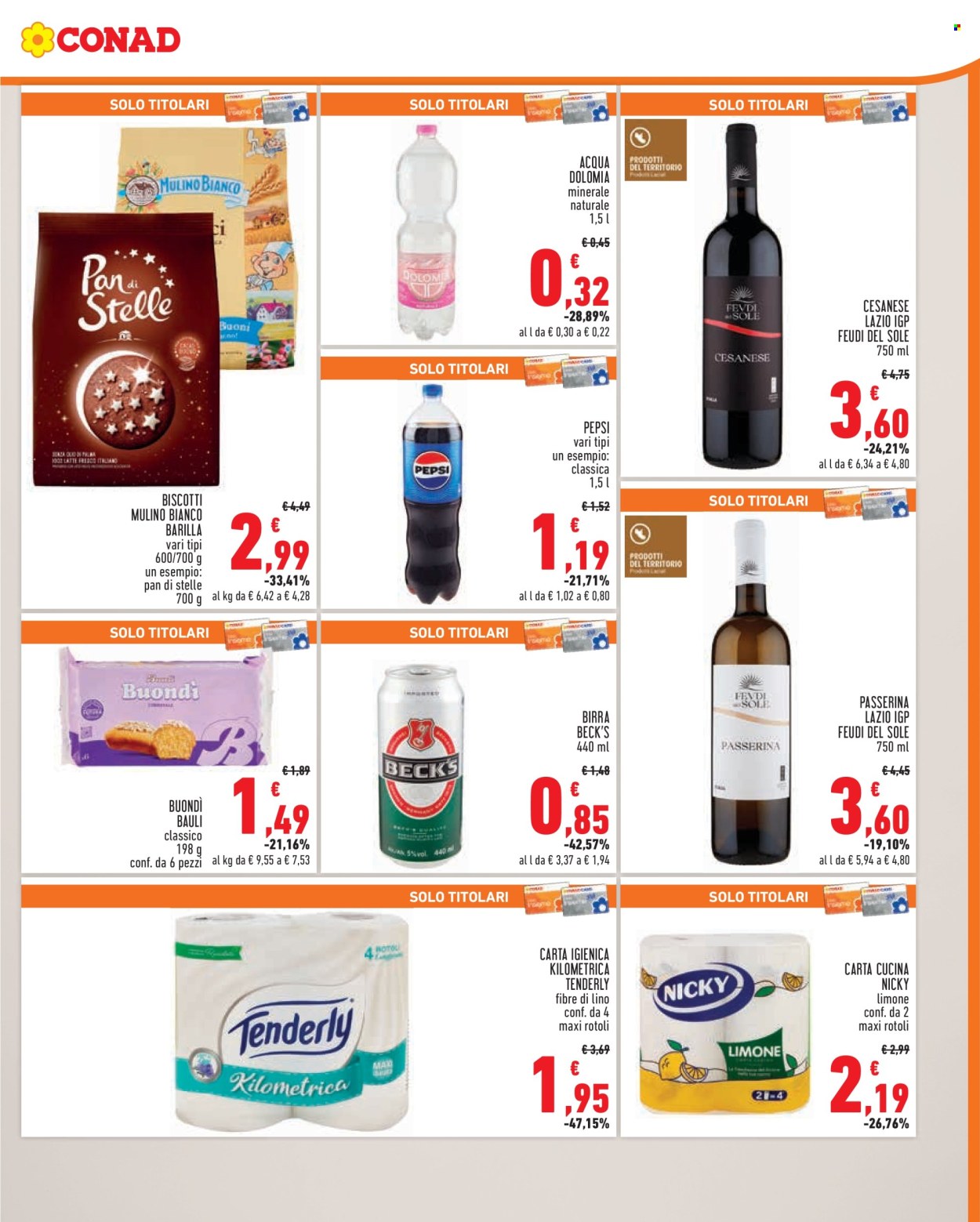 Volantino Conad - 20/8/2025 - 26/8/2025. Pagina 7