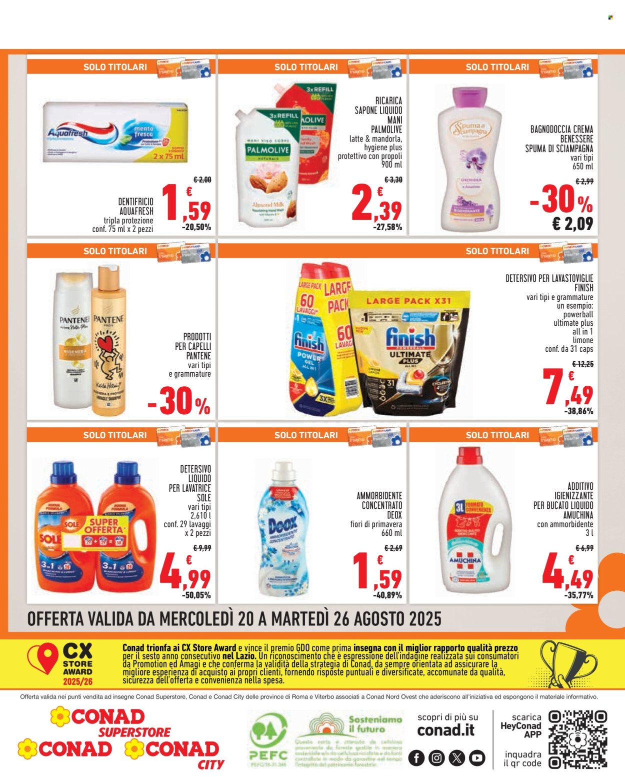 Volantino Conad - 20/8/2025 - 26/8/2025. Pagina 8