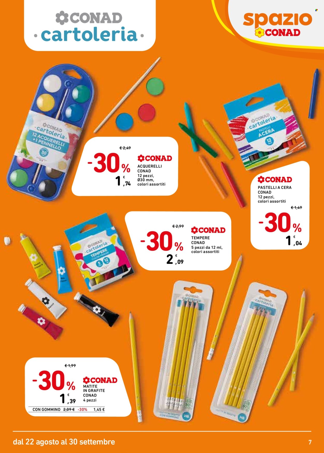Volantino Spazio Conad - 22/8/2025 - 30/9/2025. Pagina 7